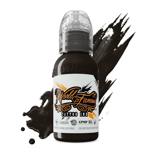 World Famous Tattoo Ink - Badlands Brown - HYVE Beauty