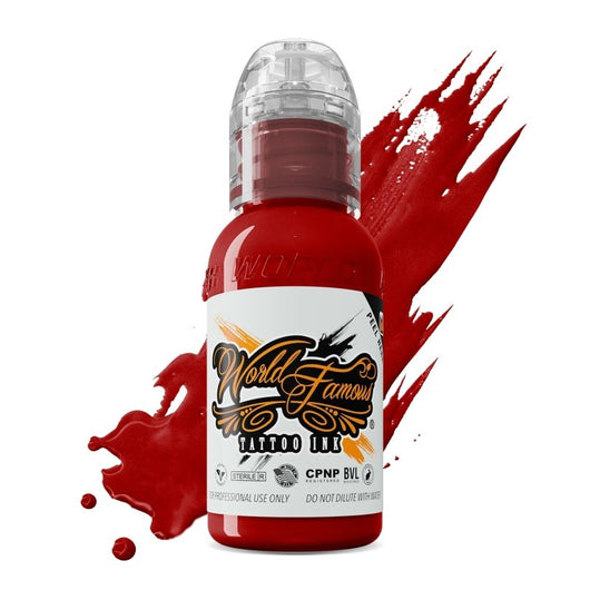 World Famous Tattoo Ink - Big Apple Red - HYVE Beauty